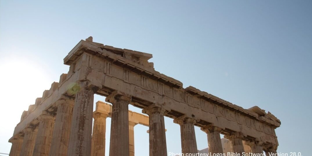 Parthenon, Corner View